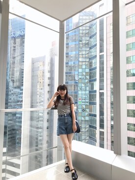 Dさん（レディース・155cm）の春コーディネート