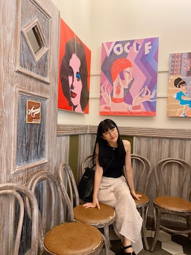 Dさん（レディース・155cm）の春コーディネート