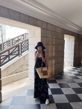 Dさん（レディース・155cm）の夏コーディネート