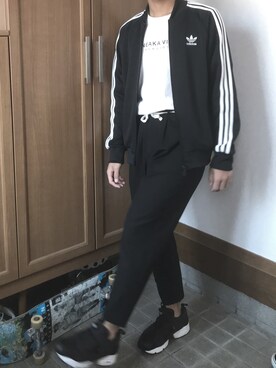 いわおさん（メンズ・170cm）の秋コーディネート