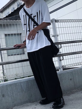 「ラッドミュージシャン」｜「アイテム（アナログ腕時計）」を使った、いわおさん（メンズ・170cm）の夏コーディネート