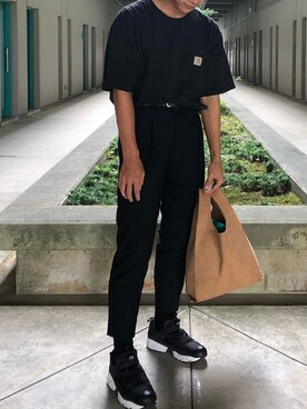 いわおさん（メンズ・170cm）の秋コーディネート