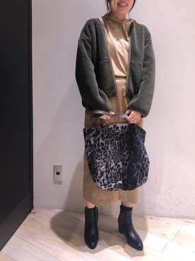 「レプシィム(LEPSIM)」｜「アイテム（パーカー）」を使った、やまゆかさん（レディース・161cm）の秋コーディネート