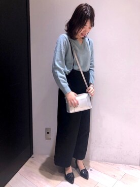「レプシィム(LEPSIM)」｜「アイテム（オールインワン・サロペット）」を使った、やまゆかさん（レディース・161cm）の秋コーディネート
