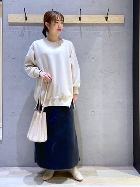 やまゆかさん（レディース・161cm）の冬コーディネート