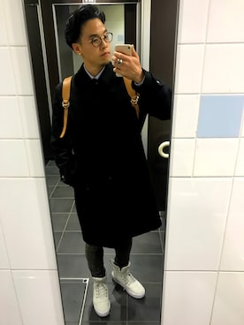 「ami（アミ）のアイテム（ジャケット/アウター）」を使った、Keitaさん（メンズ・175cm）の冬コーディネート