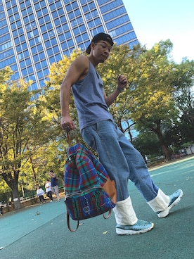 「UNDERGROUND（アンダーグラウンド）のアイテム」を使った、Keitaさん（メンズ・175cm）の秋コーディネート