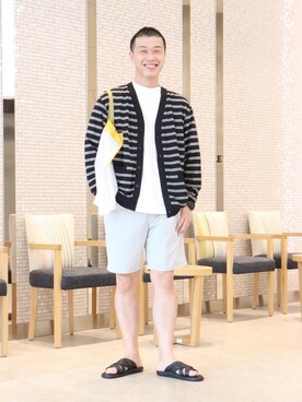 「ベーシック/トラッド」｜keeegoさん（メンズ・176cm）の夏コーディネート