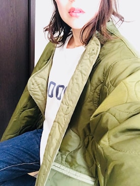 「mint jam（ミントジャム）のアイテム」を使った、nanasakuさん（レディース・153cm）の冬コーディネート