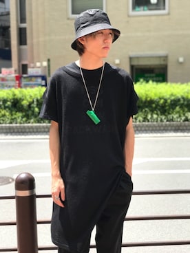 「AMBUSH（アンブッシュ）のアイテム（アクセサリー）」を使った、サトユトさん（メンズ・175cm）の夏コーディネート