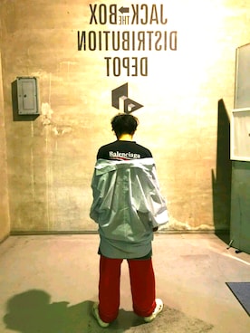 「Martin Margiela」｜「アイテム（アクセサリー）」を使った、なおちちさん（メンズ・170cm）の秋コーディネート