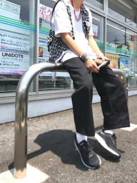 「PHENOMENON（フェノメノン）のアイテム（トップス）」を使った、なおちちさん（メンズ・171cm）の春コーディネート