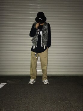 「PHENOMENON（フェノメノン）のアイテム（トップス）」を使った、なおちちさん（メンズ・171cm）の夏コーディネート
