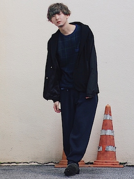 ゆーたまるさん（メンズ・175cm）の秋コーディネート