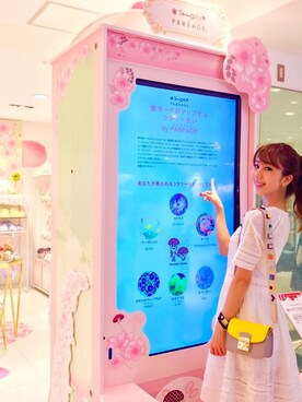 「AliExpress」｜「アイテム（ワンピース/ドレス）」を使った、神林真里さん（レディース・168cm）の夏コーディネート