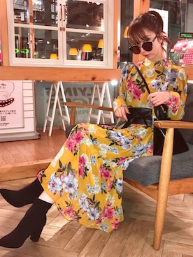 神林真里さんのコーディネート