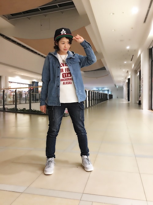 Avirex ららぽーと横浜yasさんのキャップを使ったコーディネート Zozotown