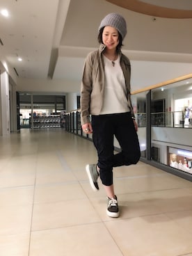 Yasさん（レディース・156cm）の春コーディネート