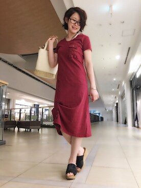 Yasさん（レディース・156cm）の春コーディネート