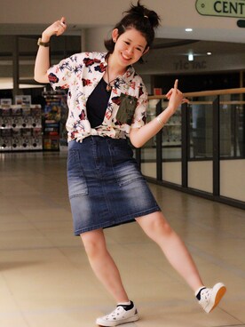 Yasさん（レディース・156cm）の春コーディネート