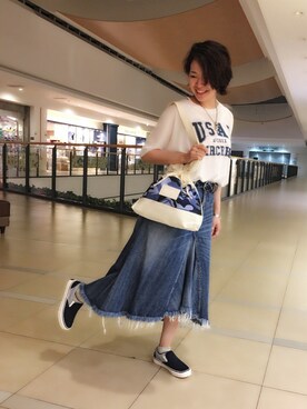 Yasさん（レディース・156cm）の夏コーディネート