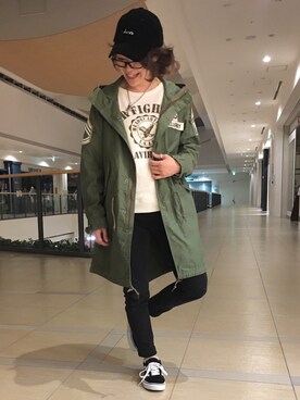 avirex/ アヴィレックス/ L-SCREAMING EAGLES SHELL PARKA