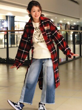 Yasさん（レディース・156cm）の秋コーディネート