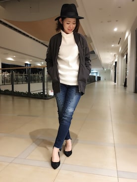 Yasさん(レディース・156cm)の秋コーディネート