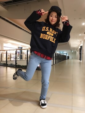 Yasさん（レディース・156cm）の冬コーディネート