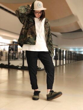 Yasさん（レディース・156cm）の春コーディネート