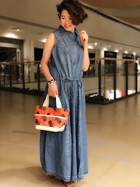 Yasさん（レディース・156cm）の春コーディネート