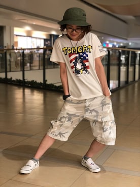 Yasさん（レディース・156cm）の夏コーディネート