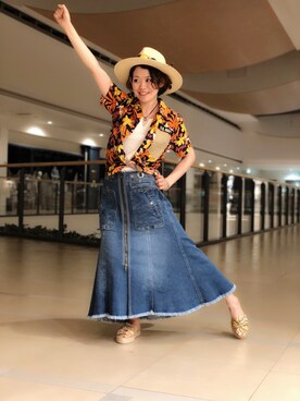 Yasさん（レディース・156cm）の夏コーディネート