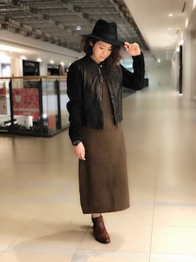 Yasさん(レディース・156cm)の冬コーディネート