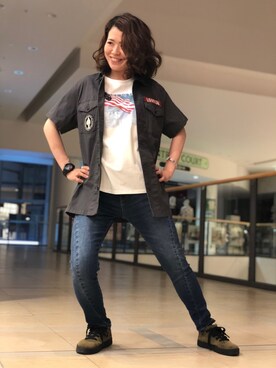 Yasさん（レディース・156cm）の夏コーディネート