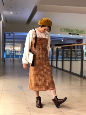 Yasさん（レディース・156cm）の秋コーディネート