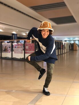 Yasさん（レディース・156cm）の冬コーディネート