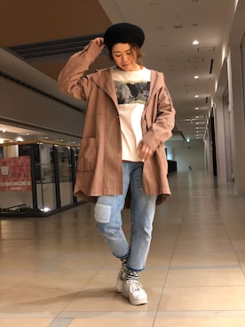 Yasさん（レディース・156cm）の春コーディネート