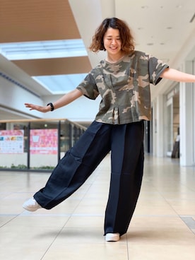 Yasさん（レディース・156cm）の春コーディネート