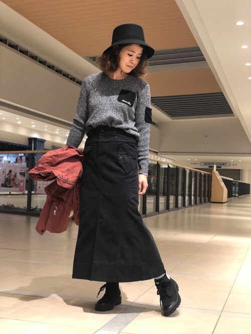 Avirex ららぽーと横浜yasさんのニット セーターを使ったコーディネート Zozotown