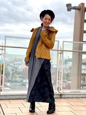 Yasさん(レディース・156cm)の秋コーディネート