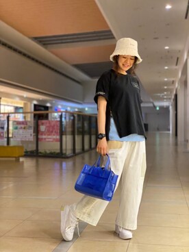 Yasさん（レディース・156cm）の春コーディネート