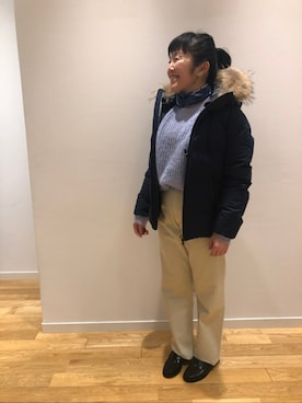 「Bshop（ビショップ）のアイテム」を使った、nakamuraさん（レディース・150cm）の冬コーディネート