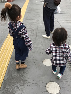 nononoさん（キッズ・100cm）の秋コーディネート