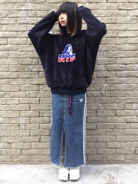 mobuさん（レディース・155cm）の冬コーディネート