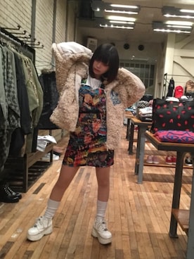 mobuさん（レディース・155cm）の冬コーディネート