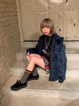 mobuさん（レディース・155cm）の冬コーディネート