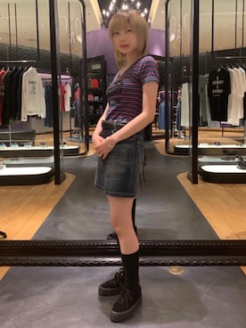 mobuさん（レディース・155cm）の夏コーディネート