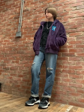 mobuさん（レディース・155cm）の冬コーディネート