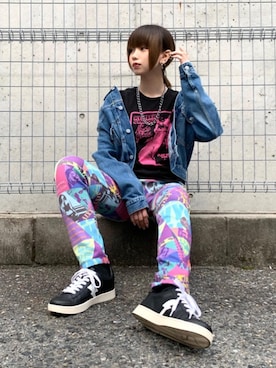 mobuさんの（HYSTERIC GLAMOUR | ヒステリックグラマー）を使ったコーディネート